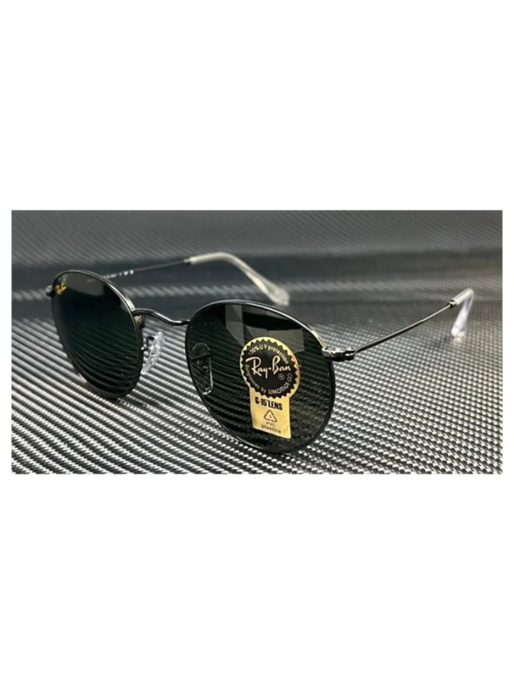 New Ray Ban Men Black Sunglasses 47- 21- 140
